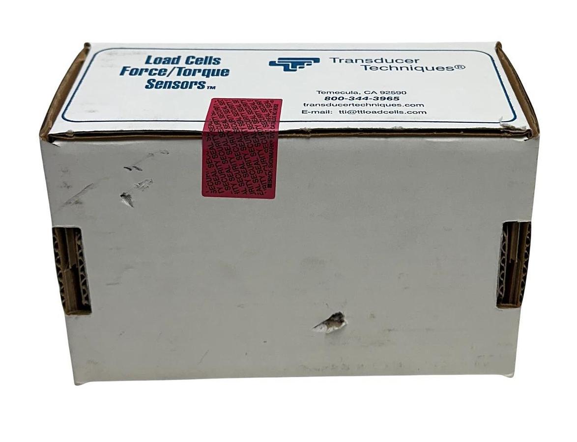 Used TRANSDUCER TECHNIQUES GSO-50-C / GSO50C STRAIN GAUGE COMPRESSION LOAD CELL NSFS