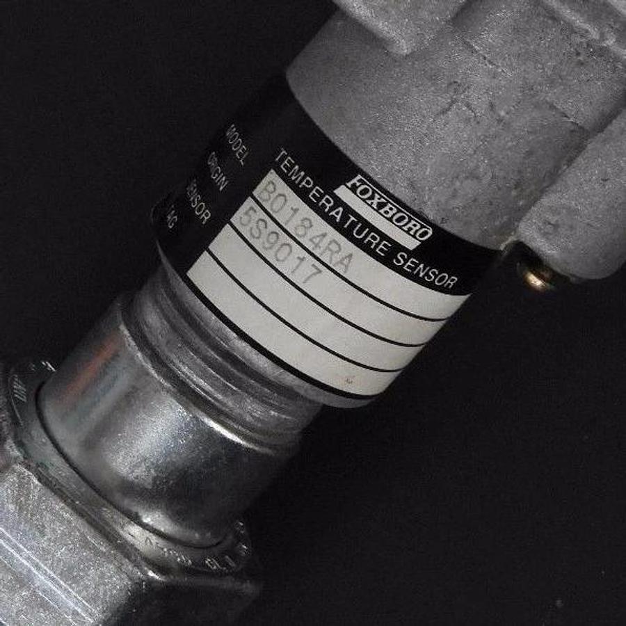 NEW FOXBORO B0184RA TEMPERATURE SENSOR WITH 316SS ASSEMBLY