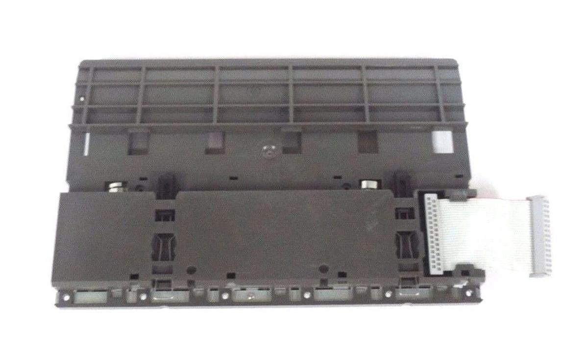 Used AEG 7628-042.244801 5-SLOT SUBRACK REV. 10, DTA 201, 7628042244801