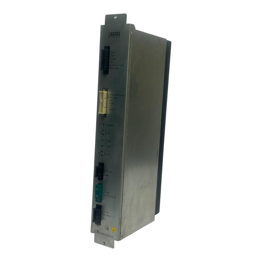 Used Seiki S-III MPW-ED136 Power Supply Unit 200VAC 6.3A 15/24VDC