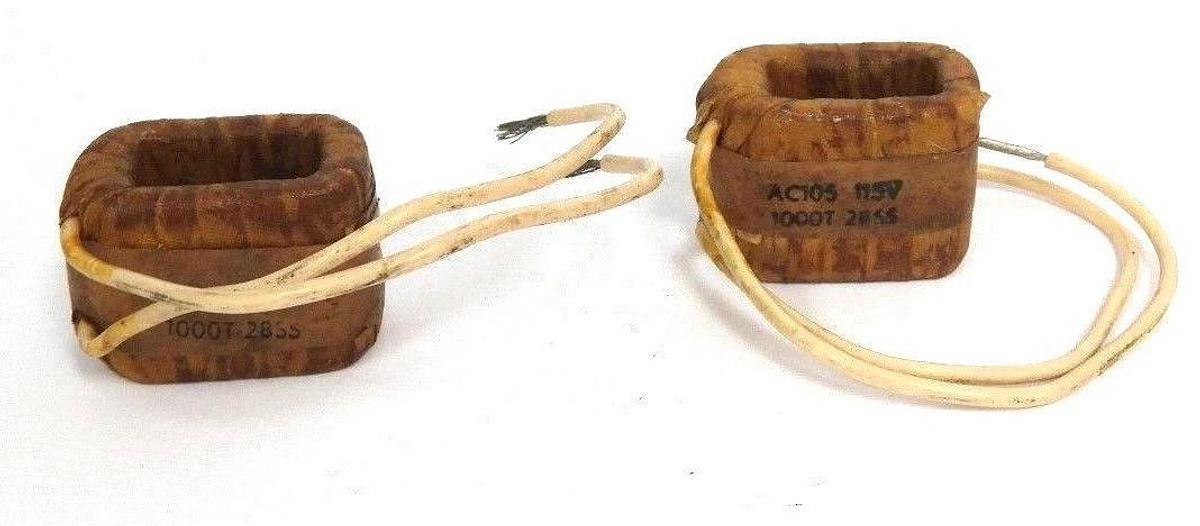 Used LOT OF 2 GENERIC 1000T-28SS COILS AC105 115V