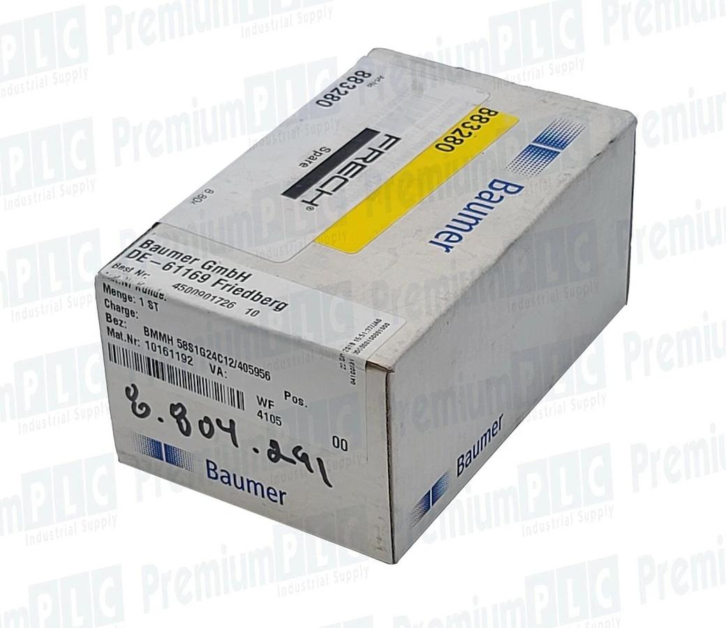 Used NEW BAUMER BMMH 58S1G24C12/405956 / BMMH58S1G24C12 ENCODER FRECH SPARE 883280