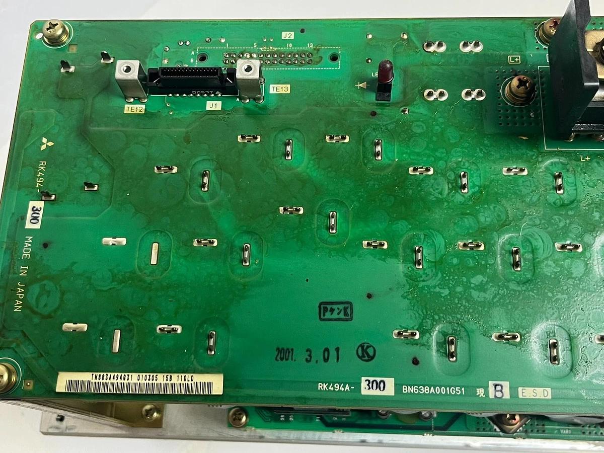 Used Mitsubishi RK485-300 RK415 Power Supply CNC Servo Control Drive BN638A057G51