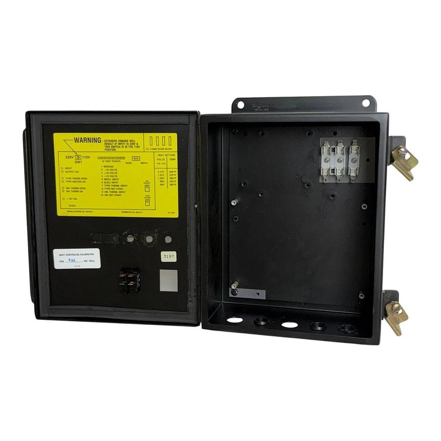 Used Markem 905 Industrial Heat Controller Box 9996-1235 Ink Coder Enclosure - Parts