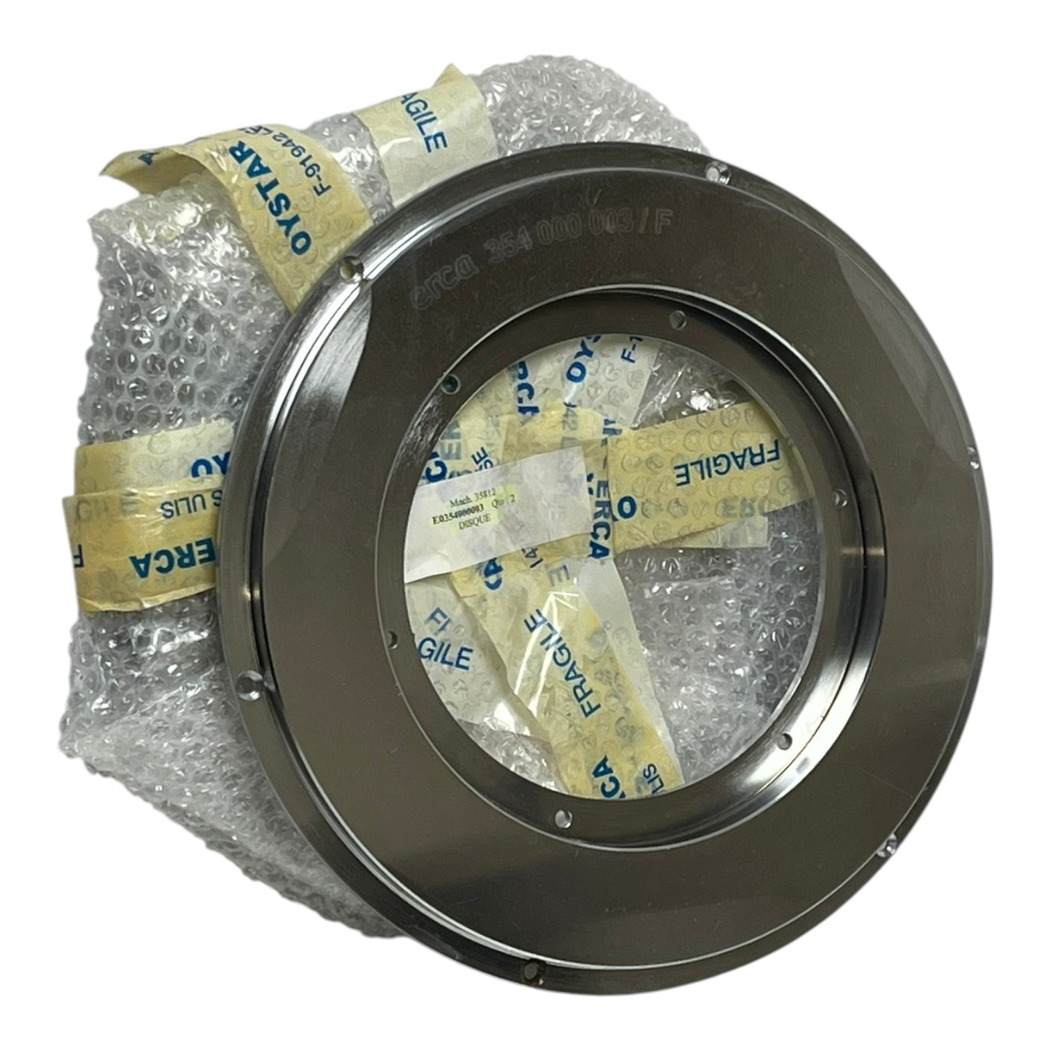 Used QTY 2 ERCA 354 000 003 Drive Disc / Pull Disc (E0354000003) - Packaging Machine