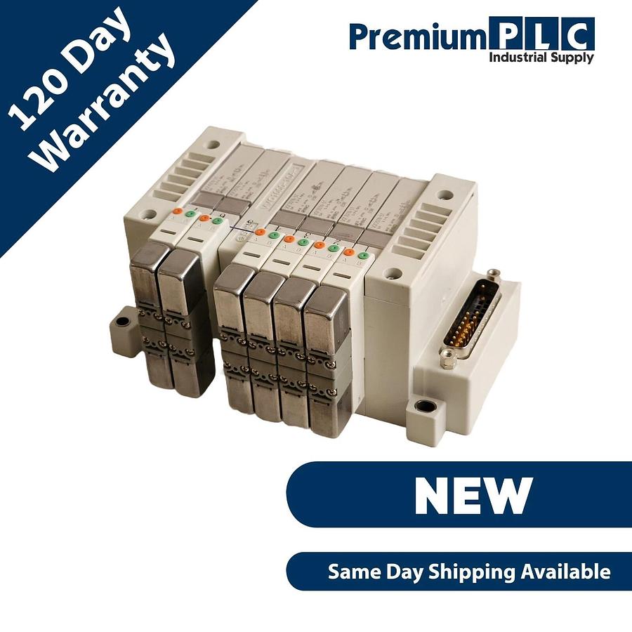 NEW SMC VV5Q11-07-DAL01092 PNEUMATIC MANIFOLD W/ (6) VQ1301N-51 & VVQ1000-10A-1