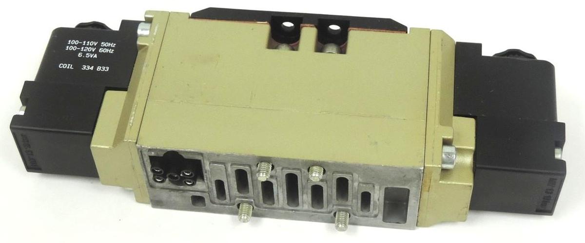 Used ROSS W6576A2407 SOLENOID VALVE 2-10 BAR, WITH 334B33 COILS 6.5VA 334 B33