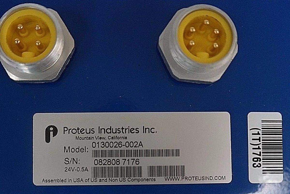 Used NEW PROTEUS INDUSTRIES 0130026-002A WELDSAVER 24V-0.5A, 0130026002A