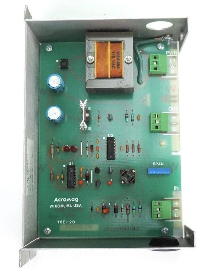 Used ACROMAG 16EI-20-I2-01 ISOLATOR 16EI20I201, 115VAC, 50-60HZ, 0.1A