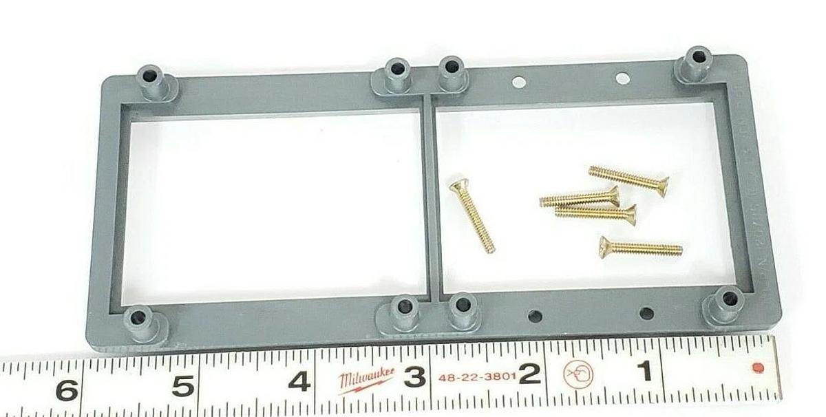 Used ALLEN BRADLY 120786 PLC HARDWARE PLASTIC BEZEL W/SCREWS