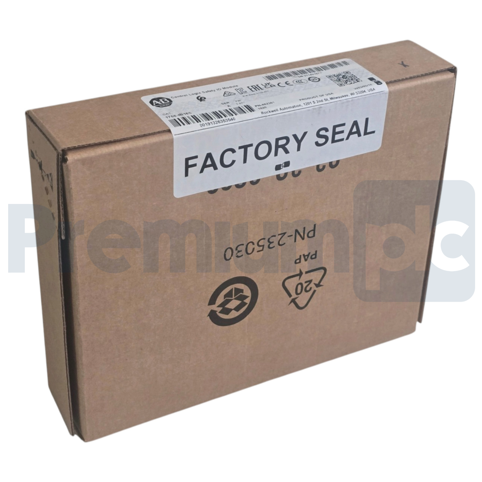 Used Sealed Allen Bradley 1756-IB16S /A ControlLogix Safety Input Module 16-Pt 10-30V