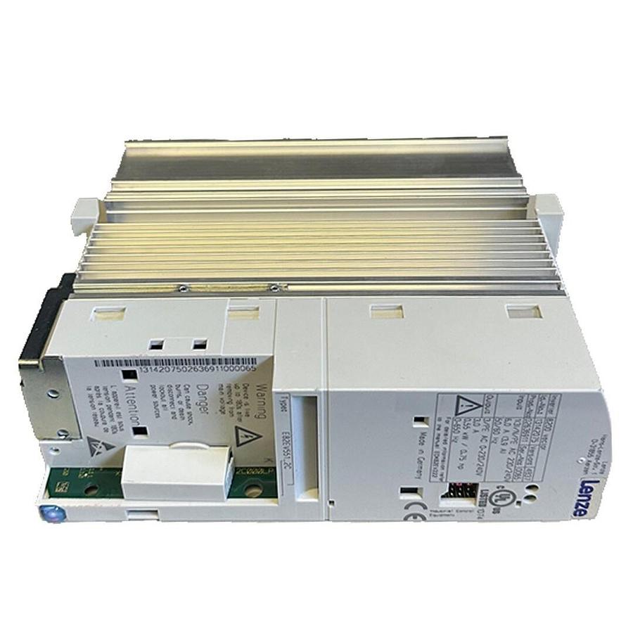 Used LENZE E82EV551K2C 8200 VECTOR INVERTER DRIVE 0.55kW/0.75HP 13142075 02636911