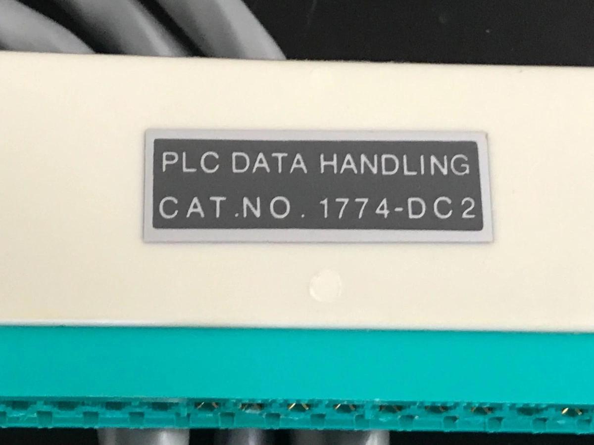 Used ALLEN BRADLEY 1774-DC2 PLC DATA HANDLING INTERCONNECT CABLE 10FT