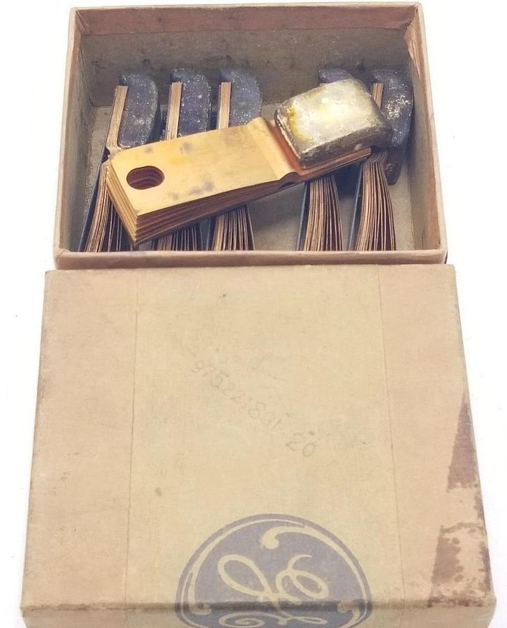 Used LOT OF 6 GENERAL ELECTRIC 9752218GI-20 CONTACTS 9752218G120