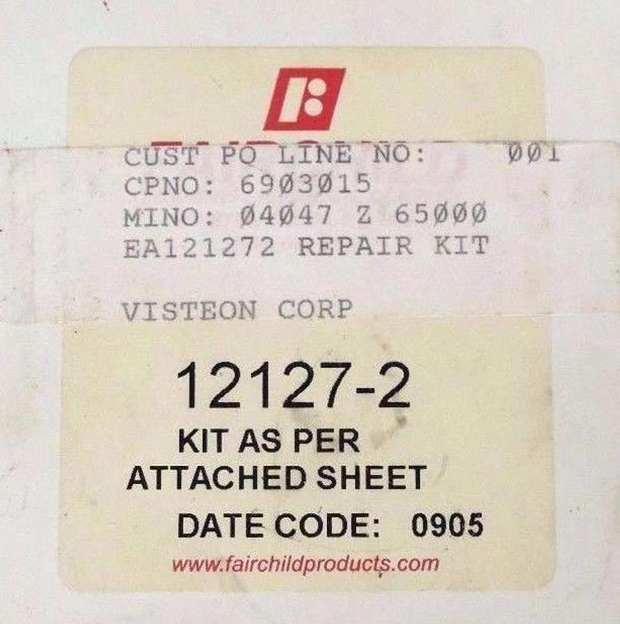 NIB FAIRCHILD 12127-2 SERVICE KIT FOR 10BP -300 & 400STANDARD, 121272