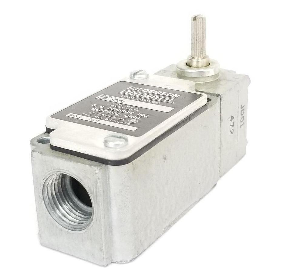 Used R.B. DENISON LOXSWITCH C2-JD01 LIMIT SWITCH 600VAC, SER. C, C2JD01V
