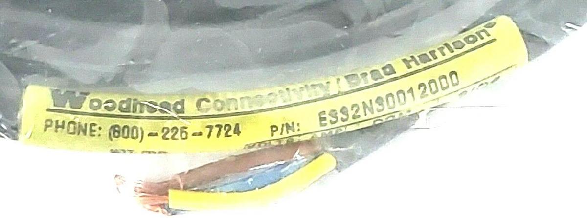 Used NEW BRAD HARRISON E332N30012000 DIN 43650 9.4MM (IND STD C) 250V AC/DC 3M 20/3