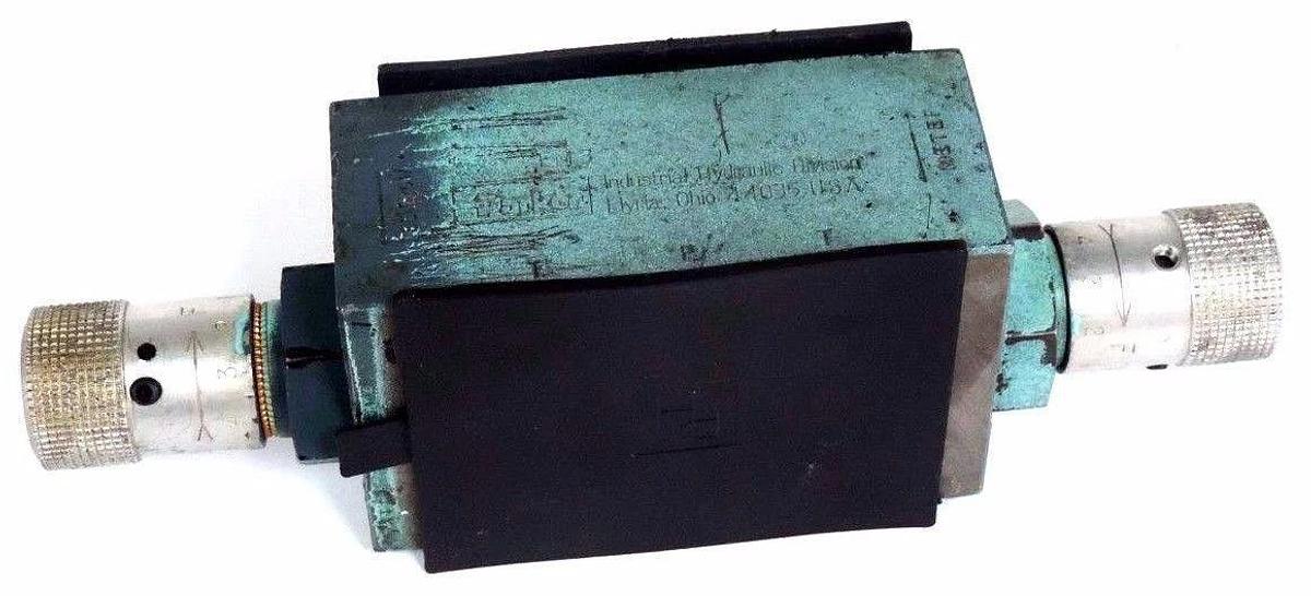 Used PARKER FM3-20 HYDRAULIC FLOW CONTROL VALVE FM320