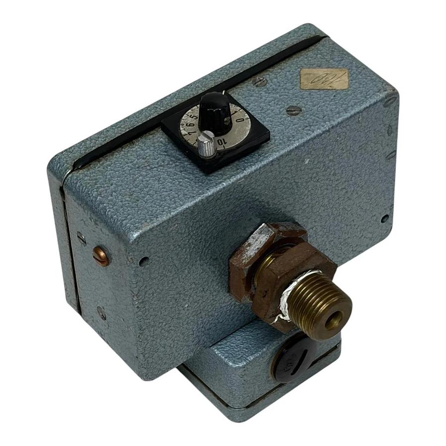 Used Vintage Rose Systemtechnik 10-4 Klemmen-Gehäuse Pressure Control Switch IP65