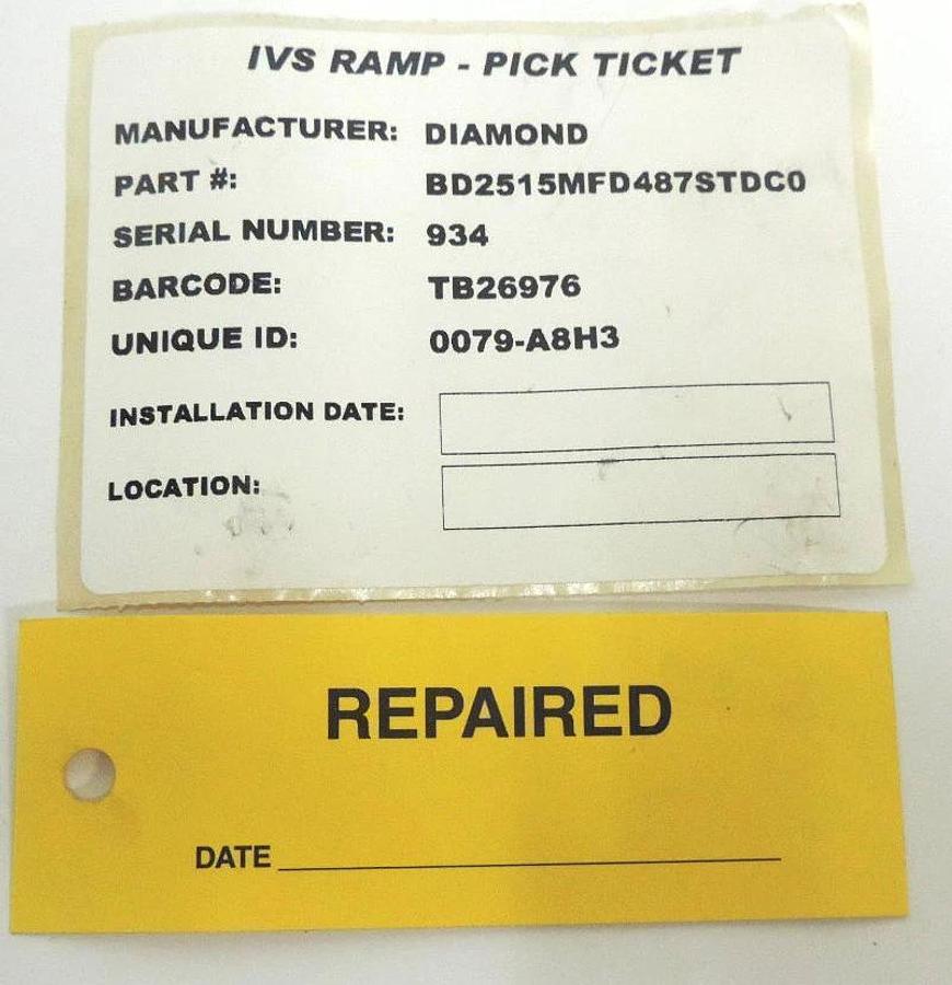 Refurbished DIAMOND AUTOMATION AC MOTOR DRIVE BOARD DB25-15MFD-487-S-T-DC-0 PROF. REPAIRED