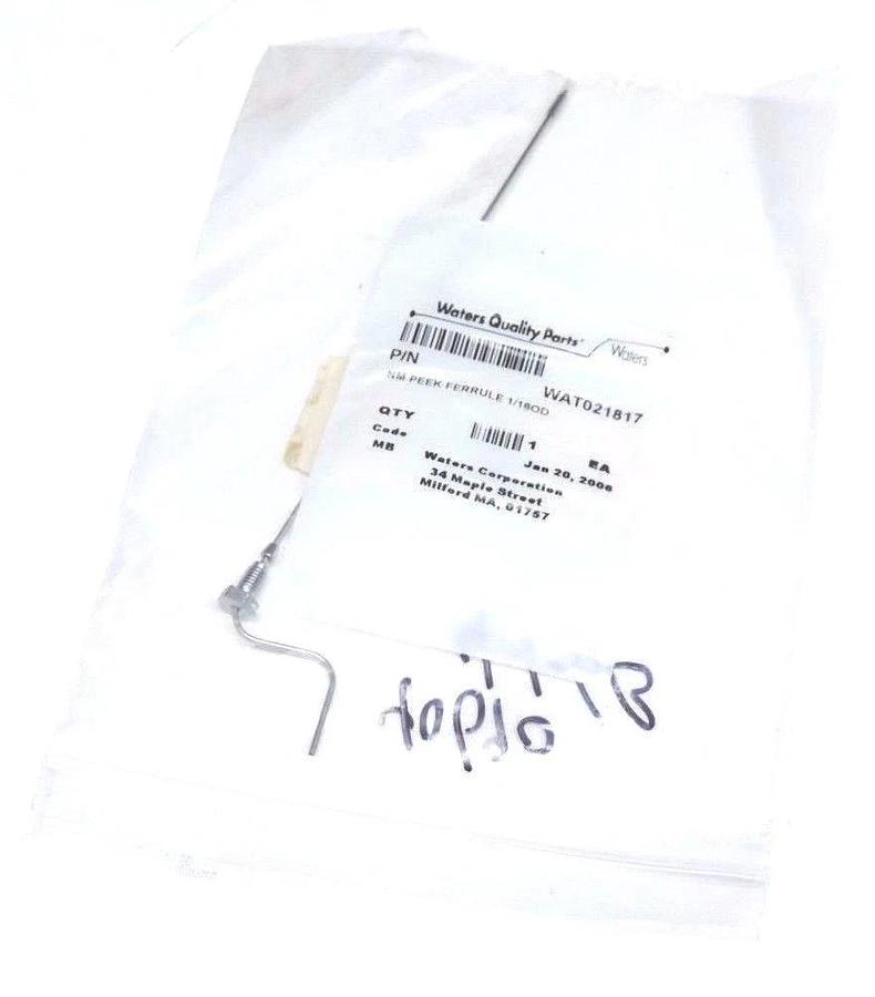 Used NEW WATERS 700000389 2790 NEEDLE SPARE W/ WAT021817 NM PEEK FERRULE 1/8OD