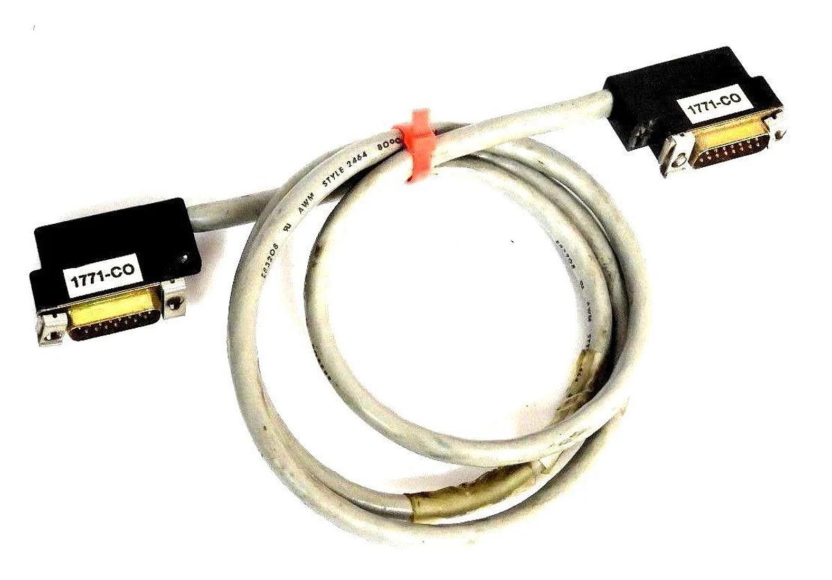 Used ALLEN BRADLEY 1771-CO PROGRAMMABLE CONTROLLER CABLE ES3208, 1771CO