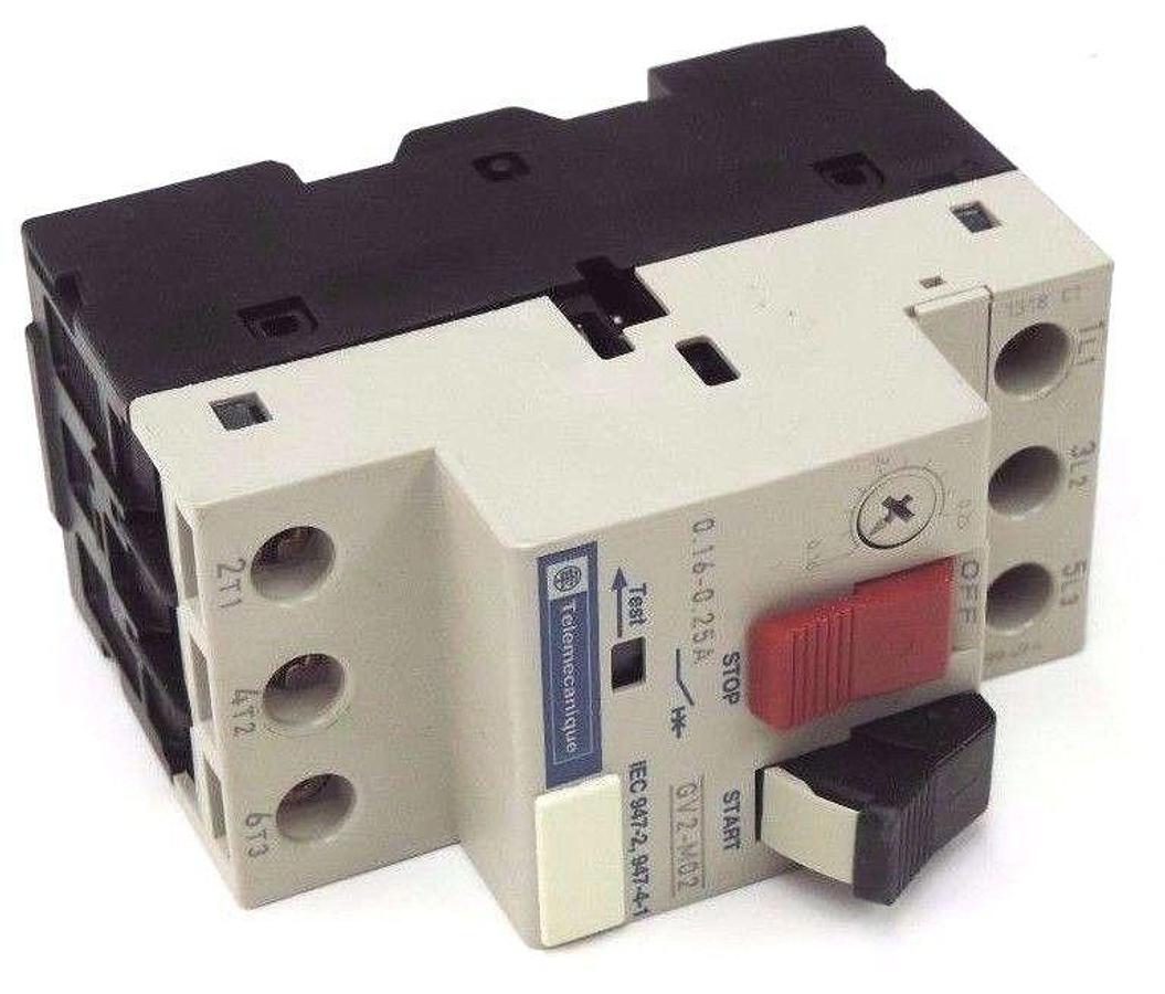 NIB TELEMECANIQUE GV2-M02 MOTOR CIRCUIT BREAKER GV2M02