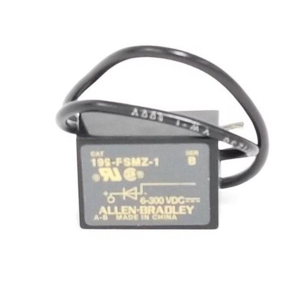 Used NEW ALLEN BRADLEY 199-FSMZ-1 SURGE SUPPRESSOR DIODE SER. B, 6-300VDC