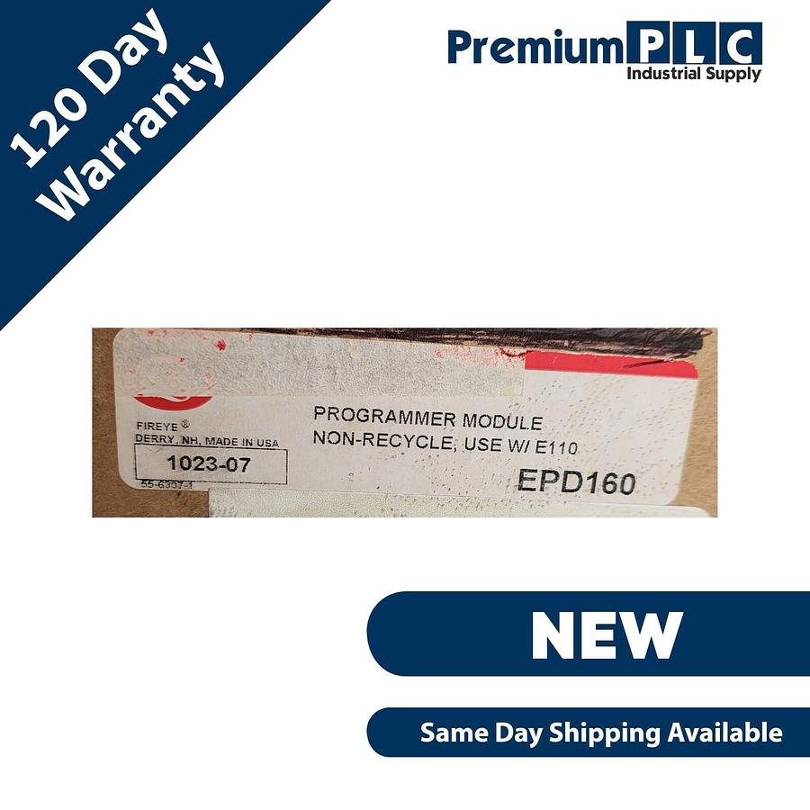 Used NEW FIREYE FLAME MONITOR TYPE EPD160 FLAME-MONITOR PROGRAMMER MODULE EP160