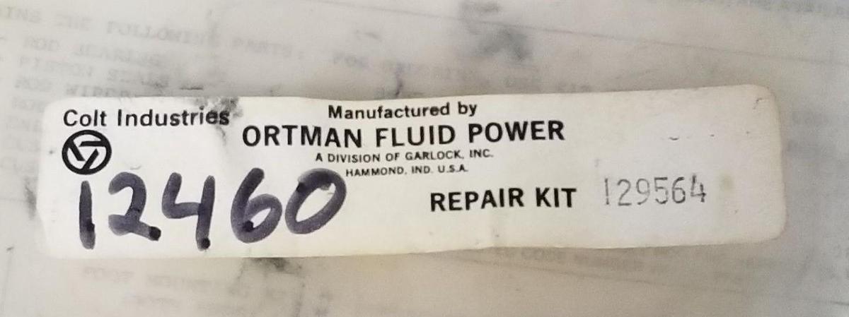 Used NEW ORTMAN FLUID POWER 129564 REPAIR KIT