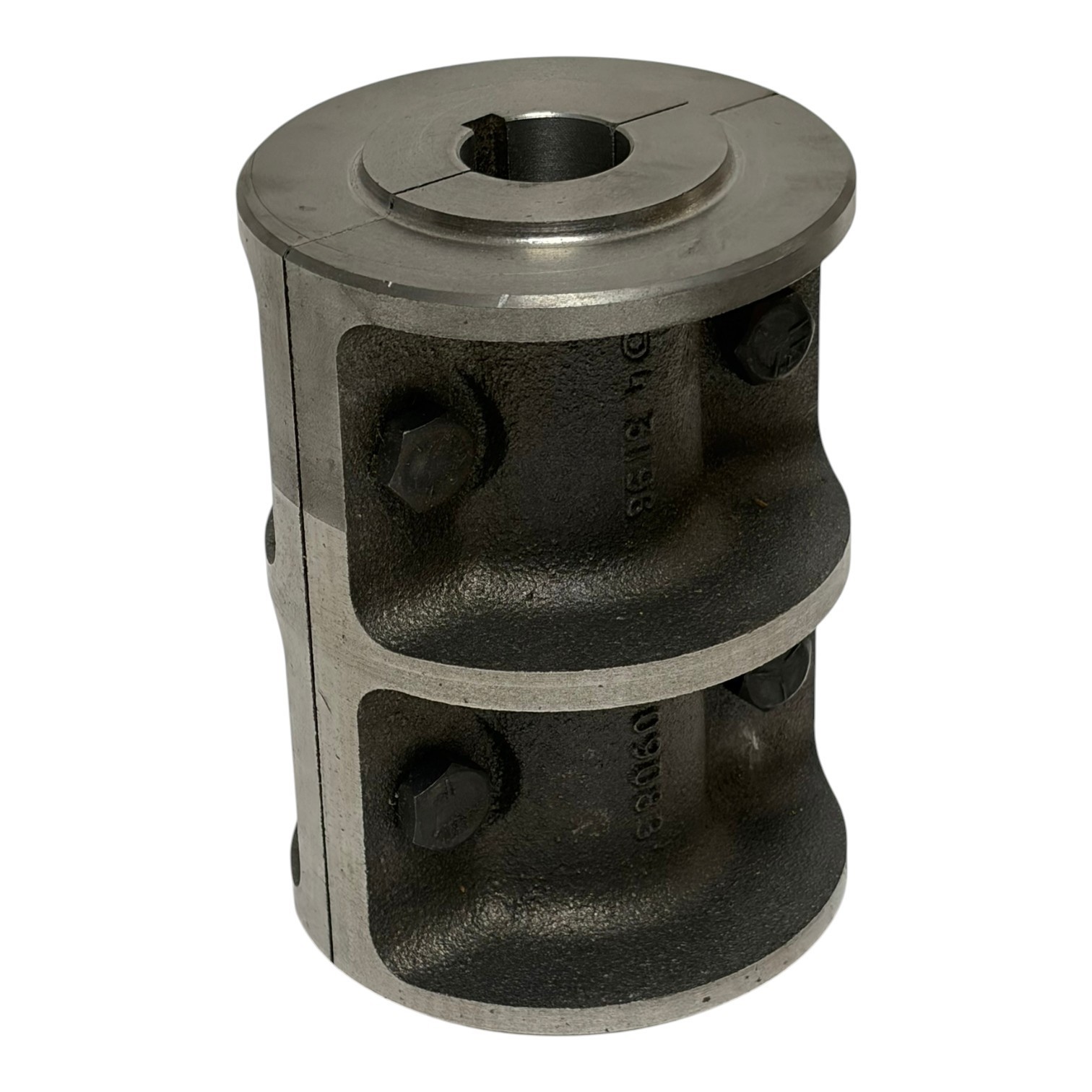 Used Dodge 009083 Ribbed Rigid Coupling Assembly 1-1/4 Inch Bore w Keyway New Surplus