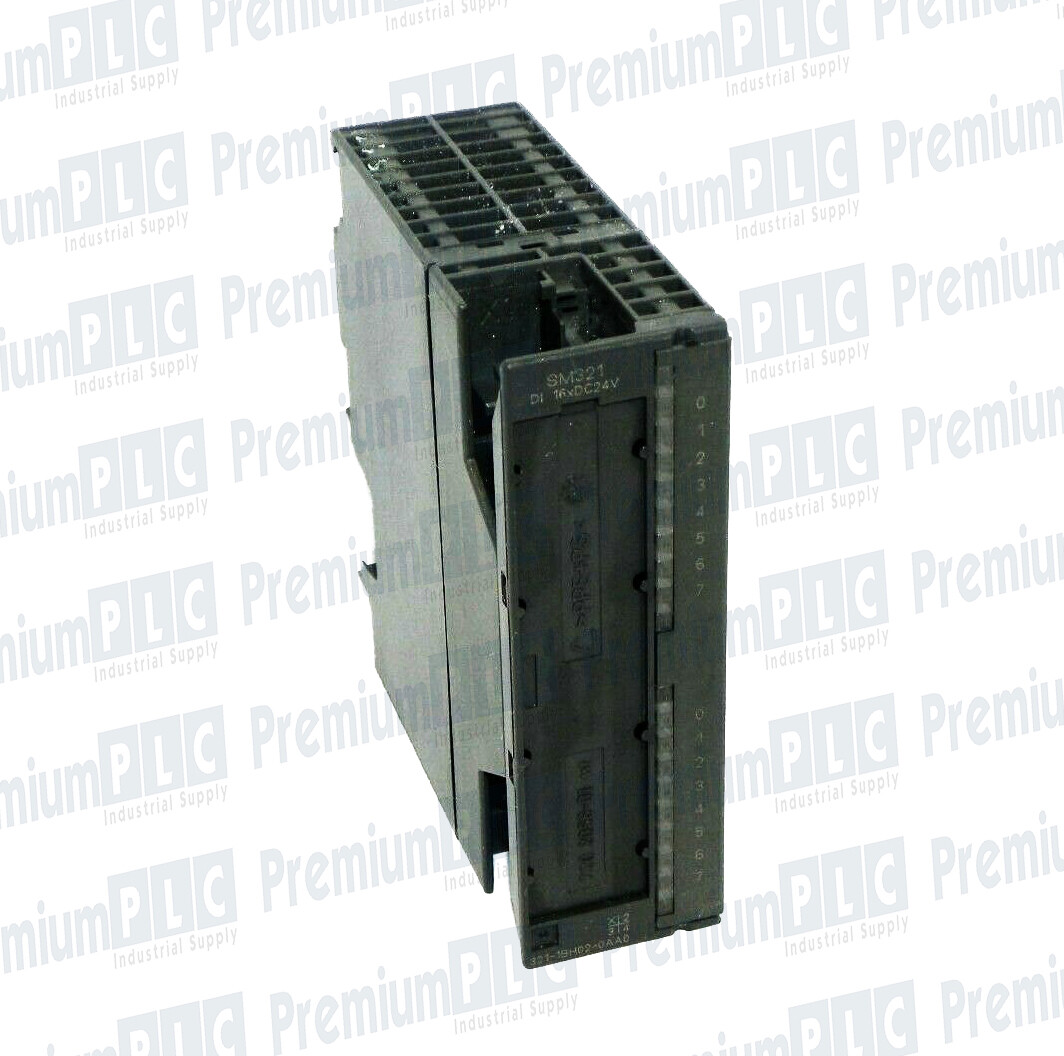 Used SIEMENS 6ES7-321-1BH02-0AA0 SIMATIC S7 MODULE INPUT 16DI 24VDC 20PIN
