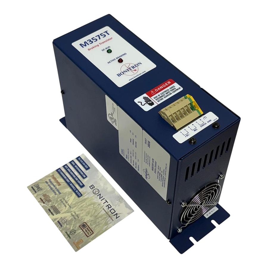 Used Bonitron M3575T-H75 Braking Transistor Module 460VAC 75HP 750VDC 75A New Surplus