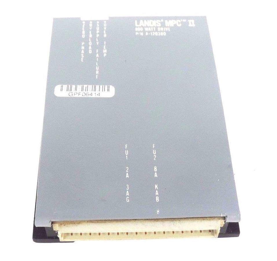Used LANDIS MPC II A-120380 800W DRIVE GPF06414, A120380
