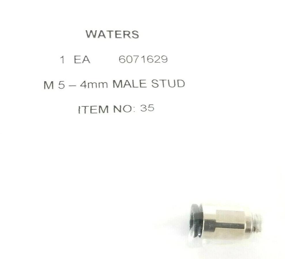 Used NEW WATERS MICROMASS 6071629 M5-4MM MALE STUD