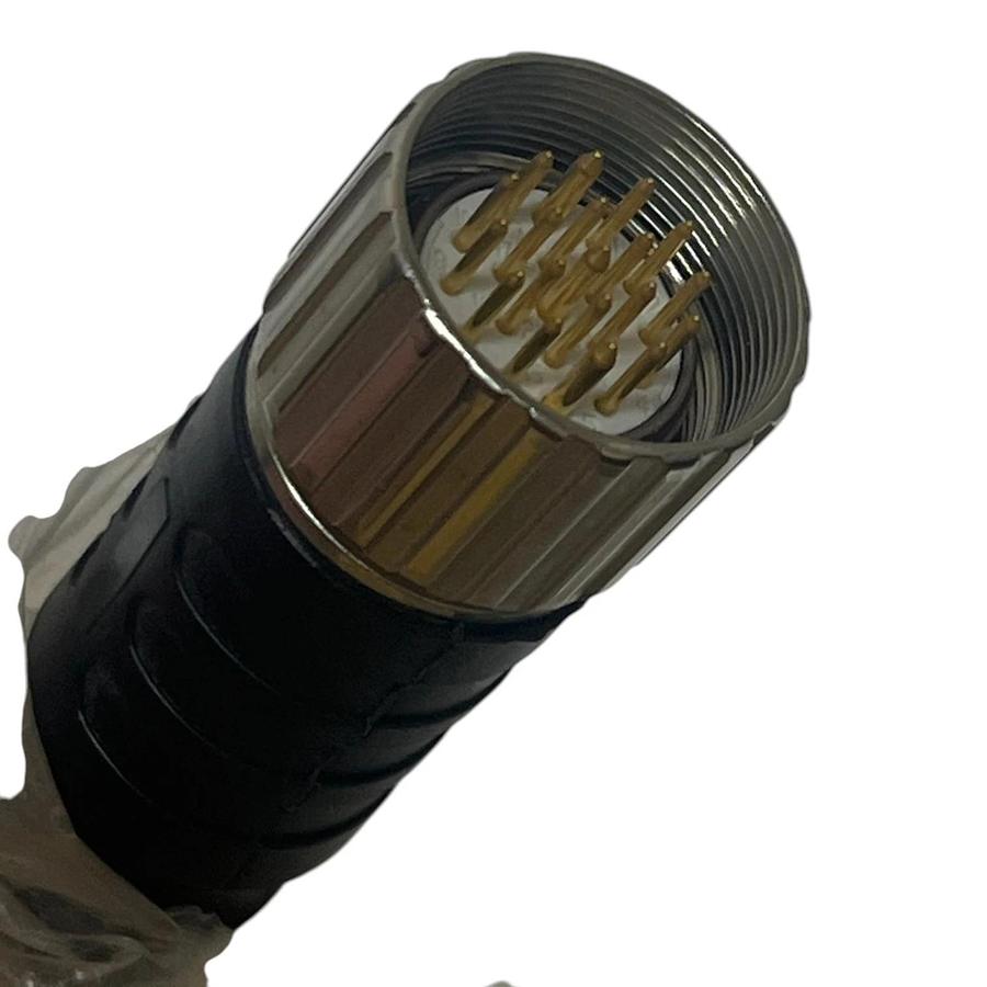 Turck CSM 19-19-10/S90 Cordset M23 19-Pin Male to Bare End 10m Yellow #U-01958