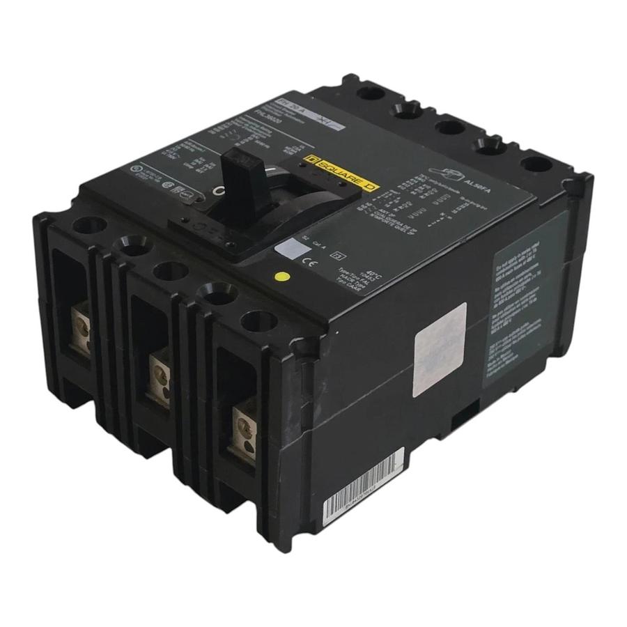 Square D FHL36020 Molded Case Circuit Breaker | 20A 3-Pole 600V F-Frame NSNP