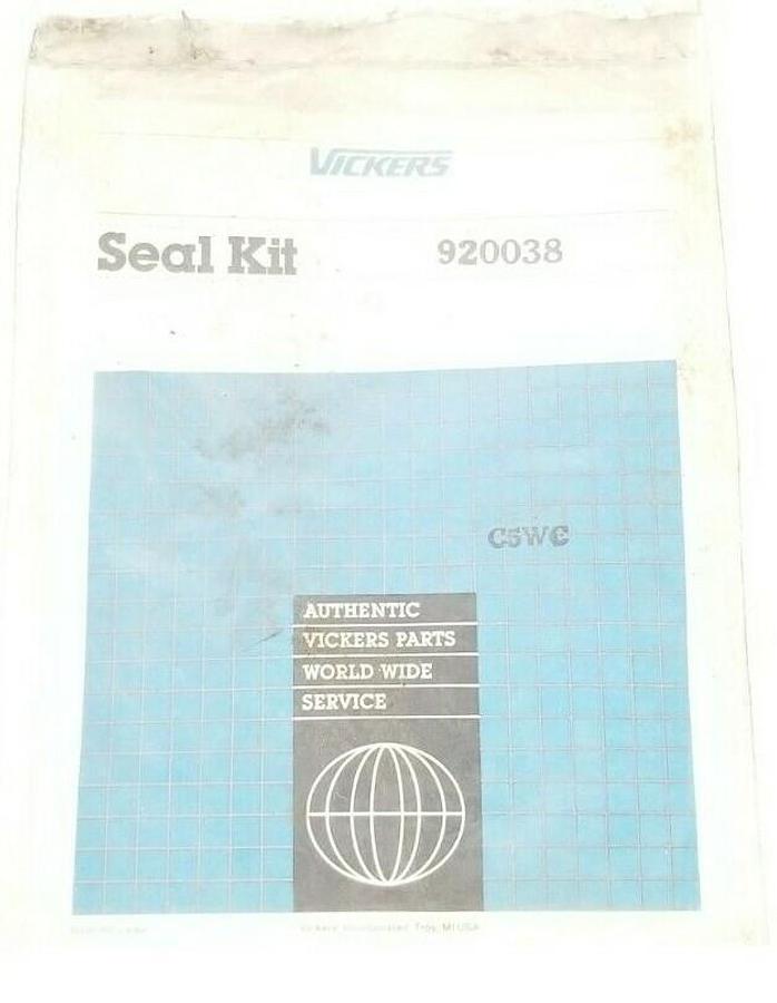 Used VICKERS 920038 SEAL KIT (INCOMPLETE)
