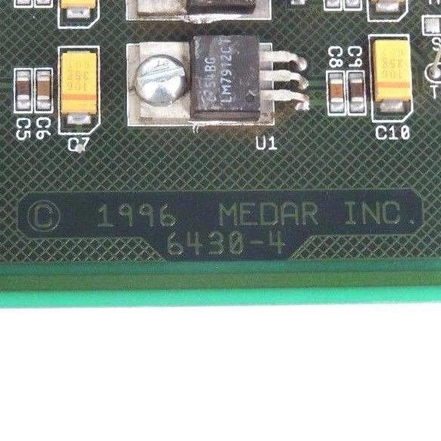 Used MEDAR 900-6434-4M INTEGRATED PROCESSOR BOARD 6430-4 90064344M