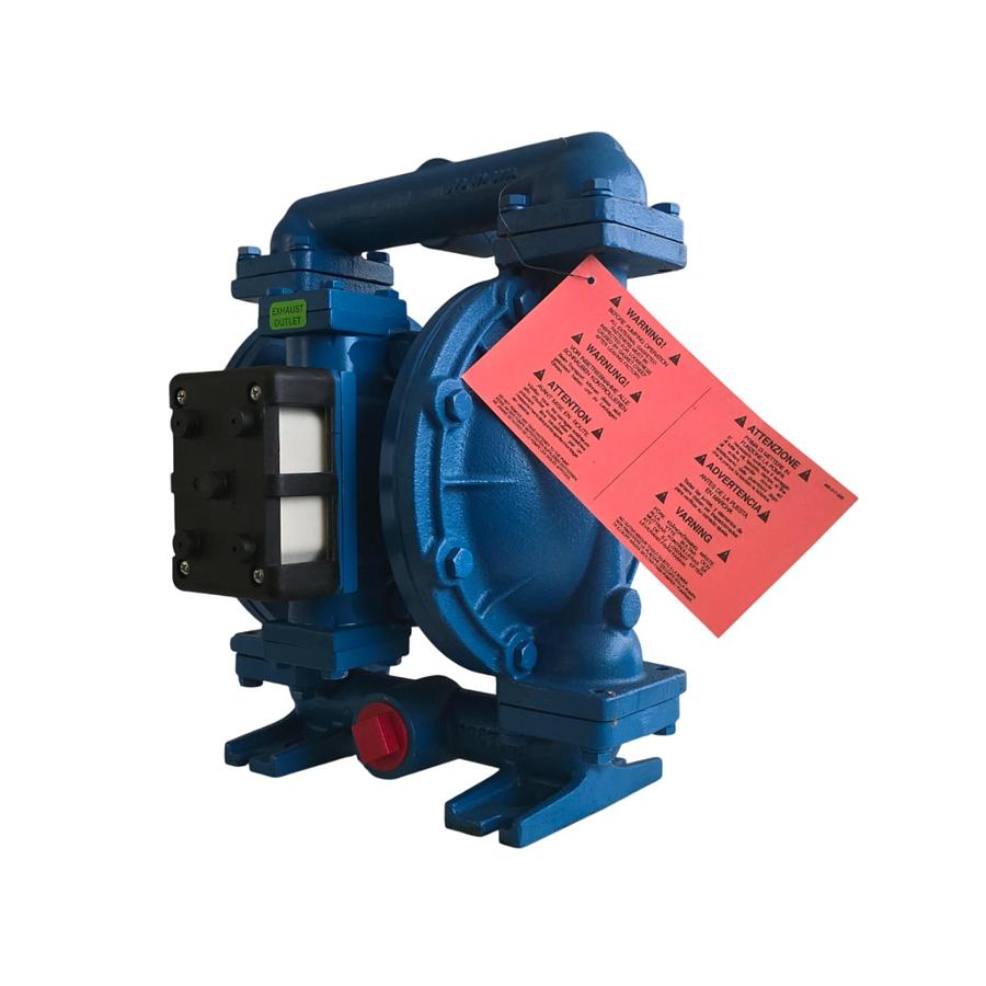 Used WARREN RUPP SANDPIPER S1FB1INWANS000 DOUBLE-DIAPHRAGM (AODD) PUMP 42GPM 1" NSMP