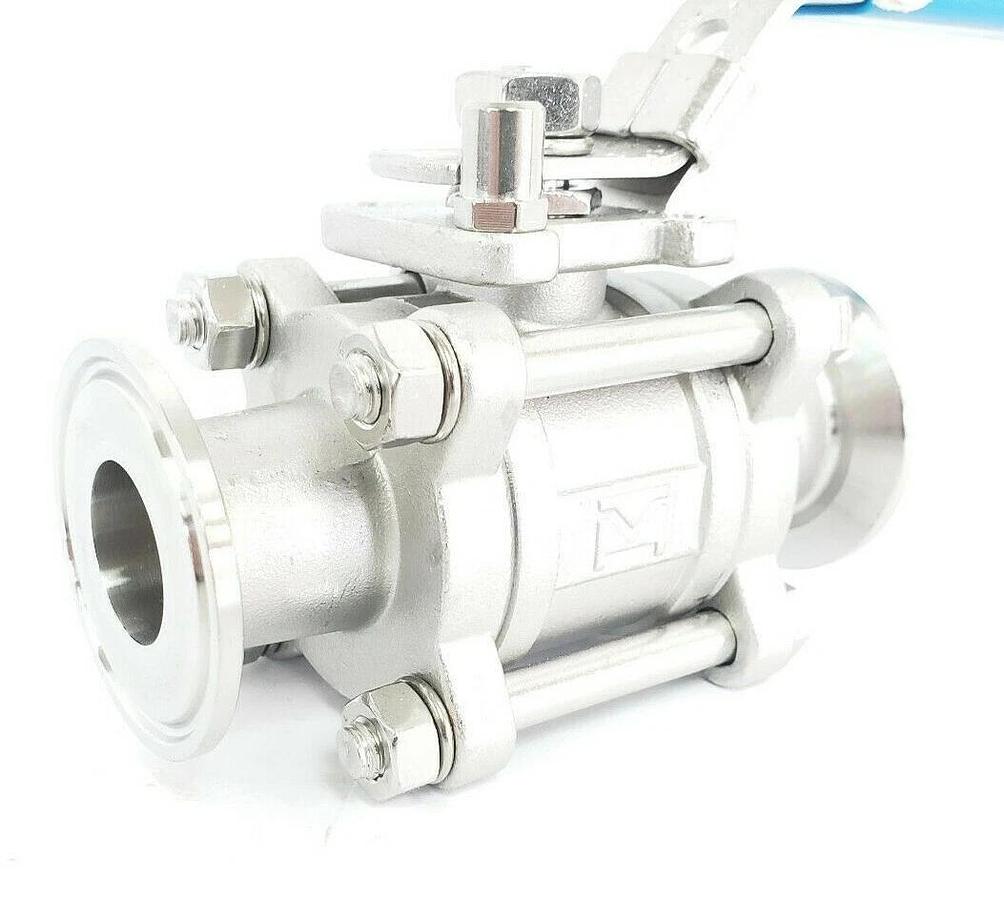 Used JENSEN 1-CF8M 1000 WOG 1" BALL VALVE 3B03187