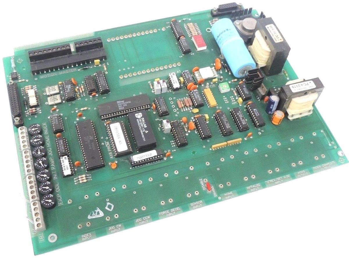 Used INDUSTRIAL INDEXING SYSTEMS MMC-450, REV B, PC ASSEMBLY BOARD MMC450