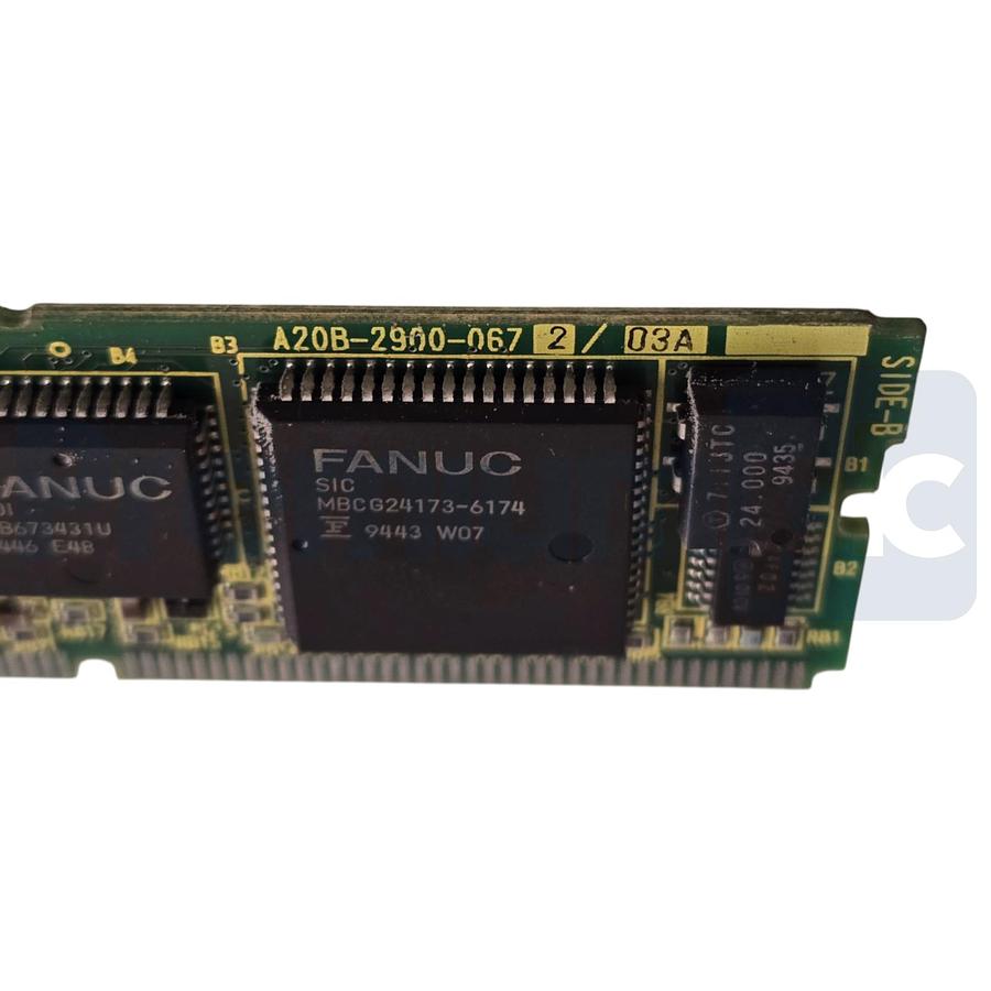Used FANUC A20B-2900-0672/03A CNC Program Storage SRAM Memory Card A20B29000672 USPI