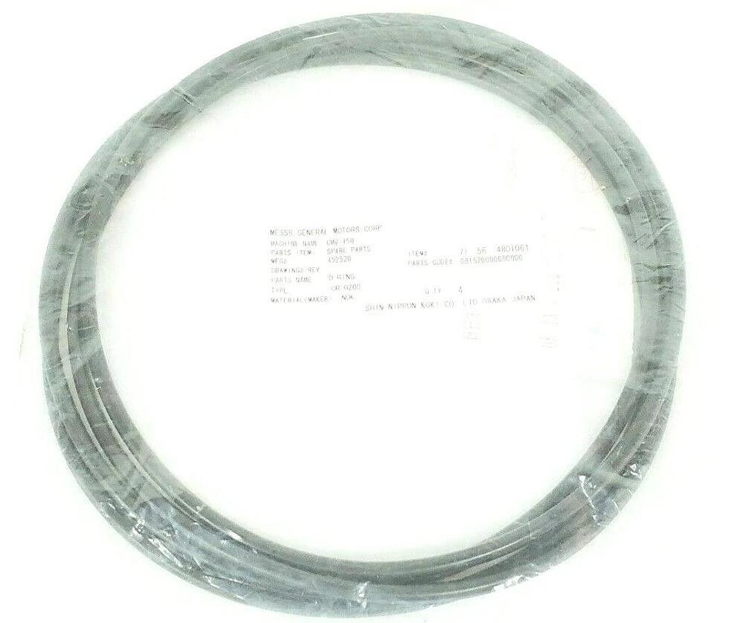 Used LOT OF 4 NEW MESSR. SHIN NIPPON KOKI CO. 452520 O-RINGS 71-56-4801061