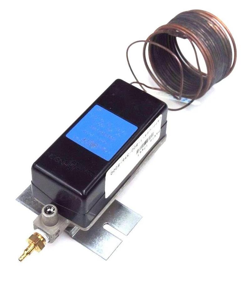 Used REPAIRED JOHNSON CONTROLS T-5210-1009 TEMP. TRANSMITTER 0/100 DEG. F., T52101009