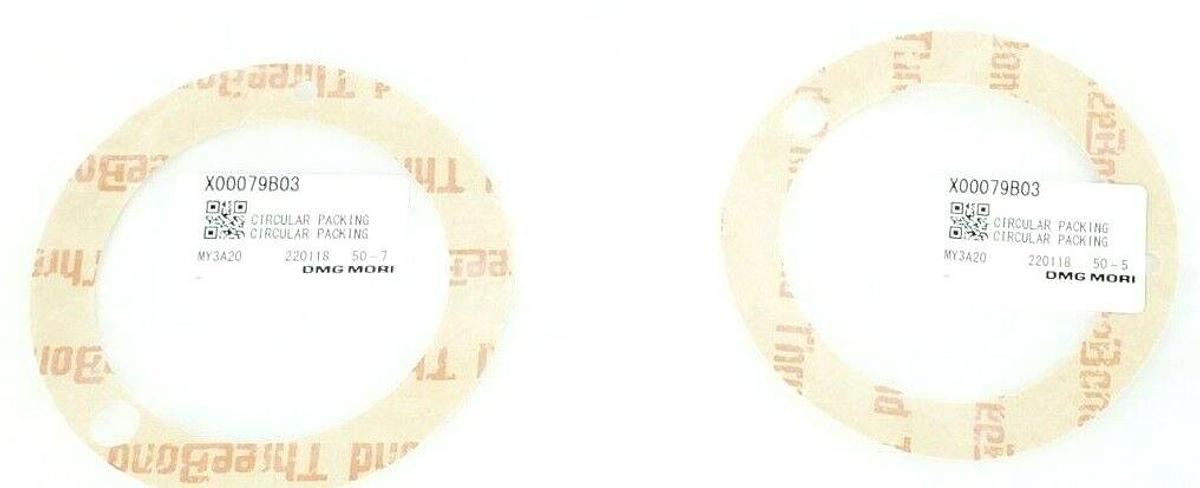 LOT OF 2 NEW DMG MORI MY3A20 GASKETS