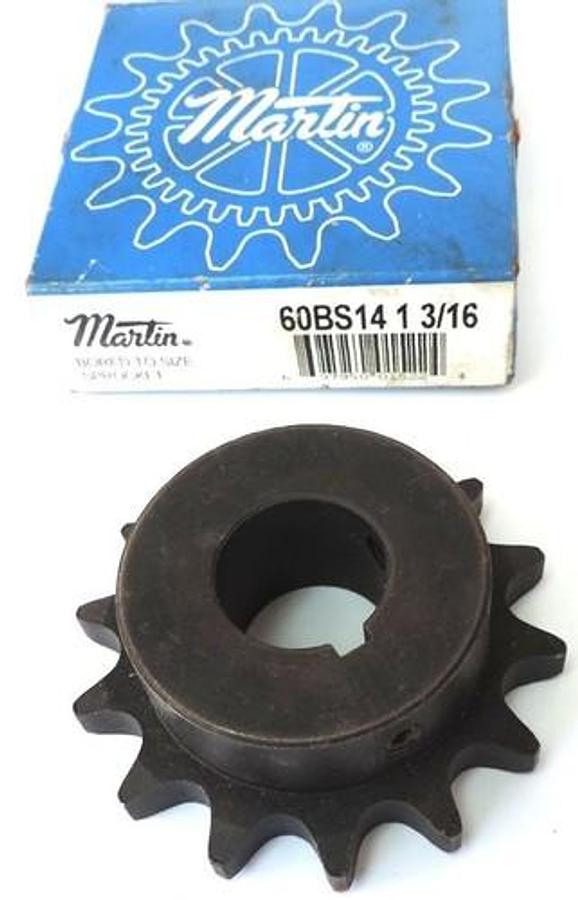 Used NIB MARTIN 60BS141316 SPROCKET 60BS14 1 3/16