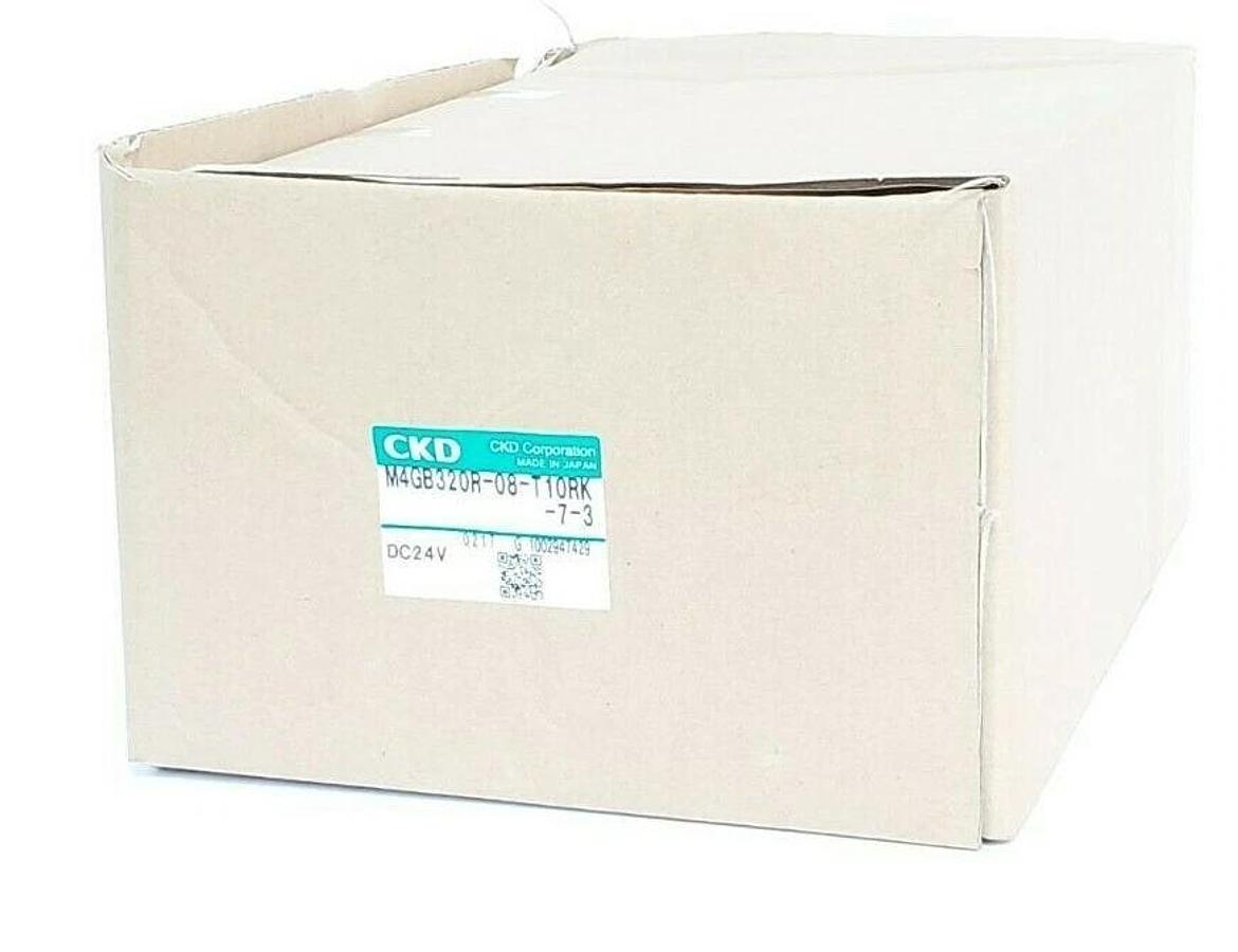 Used NIB CKD M4GB320R-08-T10RK-7-3 VALVE MANIFOLD ASSEMBLY DC24V, M4GB320R08T10RK73