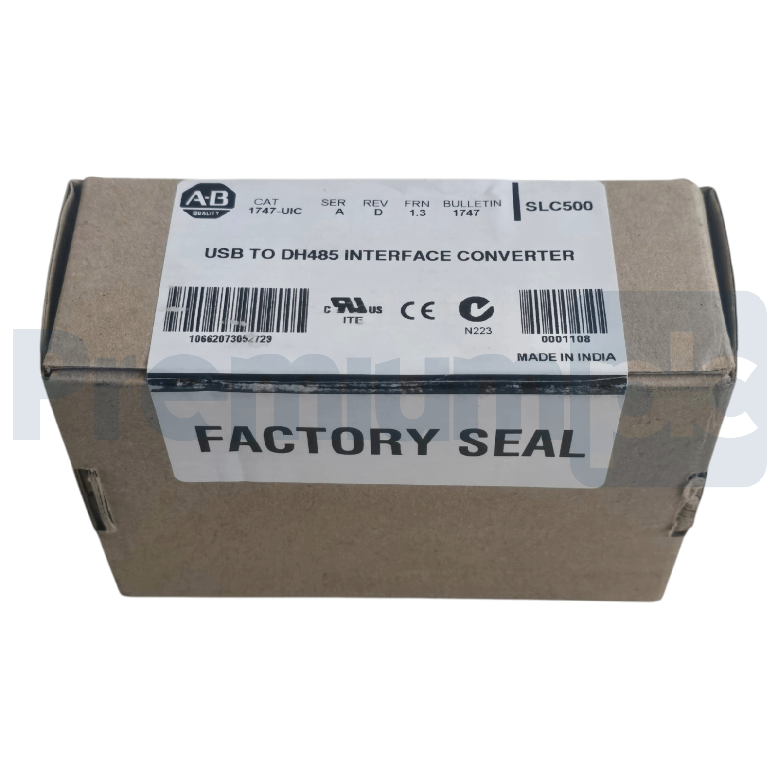 Used Allen Bradley 1747-UIC /A SLC500 USB to  DH-485 Interface Converter 1747UIC NSMP