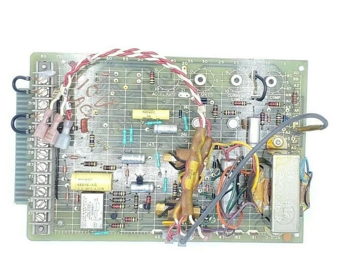 Used RELIANCE ELECTRIC 0-51381 CONTROL BOARD 051381